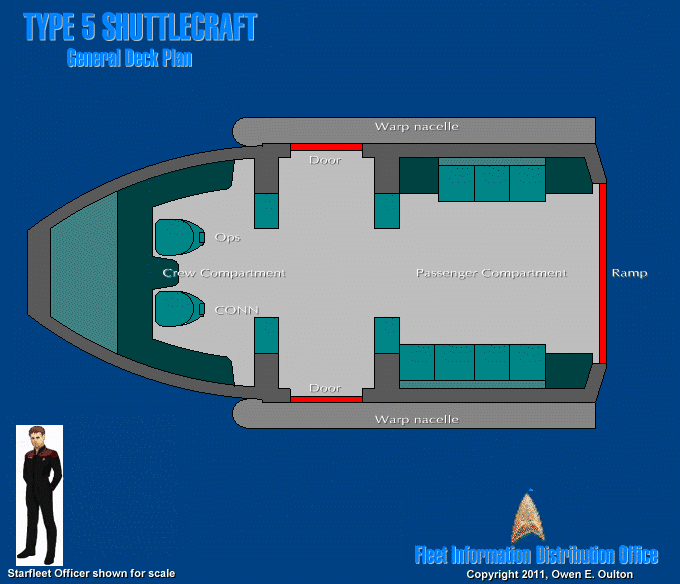 Type 5 Shuttlecraft Deckplan